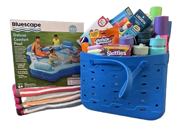 summer beach tote goodie bag